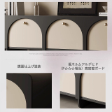 フレンチモダンモノトーンテレビボード