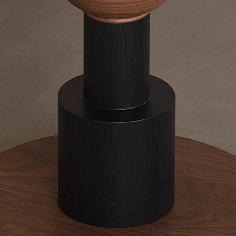 木目調デザインサイドテーブル