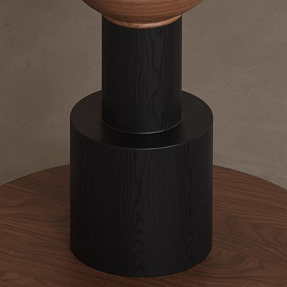 木目調デザインサイドテーブル