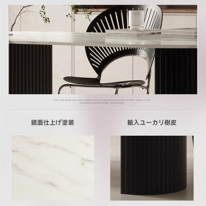 木目調回転式デザインセンターテーブル