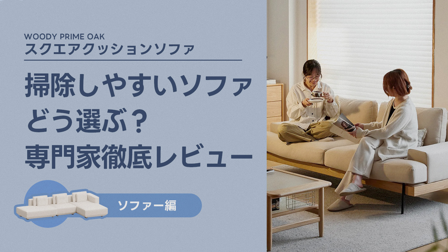 専門家レビューまとめ】掃除しやすいソファ、どう選ぶ？――インテリア