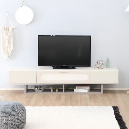 北欧風ホワイトテレビボード