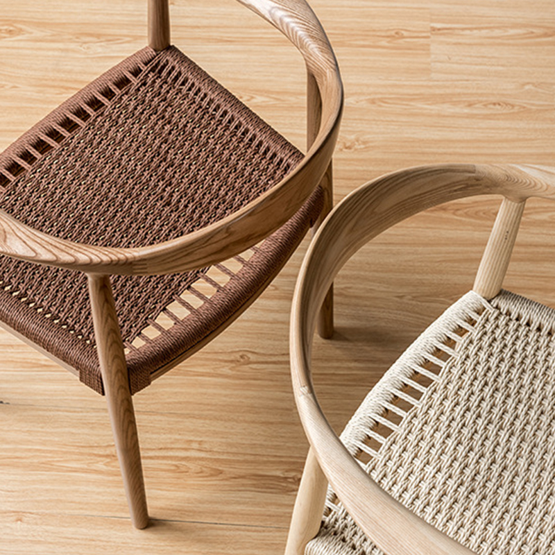 ホワイトアッシュ材 シンプルデザインチェア