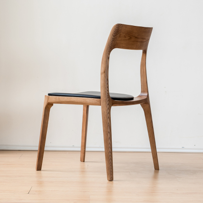 エレガントアーチデザインダイニングチェア