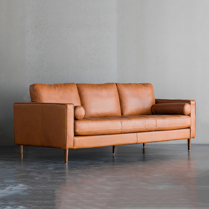 ★★ 高級な本革のソファー★★ ソファ MARRON180 180cm ウォールナット 本革 WAプラス | 店舗,WA