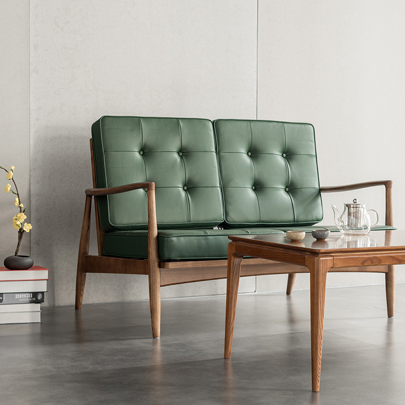 北欧風シンプルデザインソファ