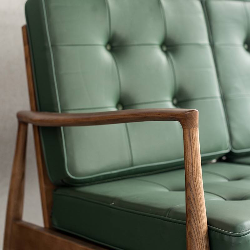 北欧風シンプルデザインソファ