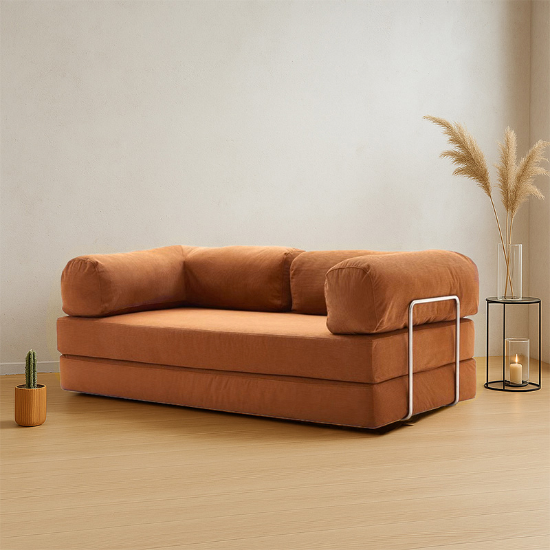【OUTLET品】レトロモダンソファベッド
