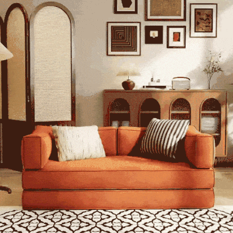 ヴィンテージモダンソファベッド