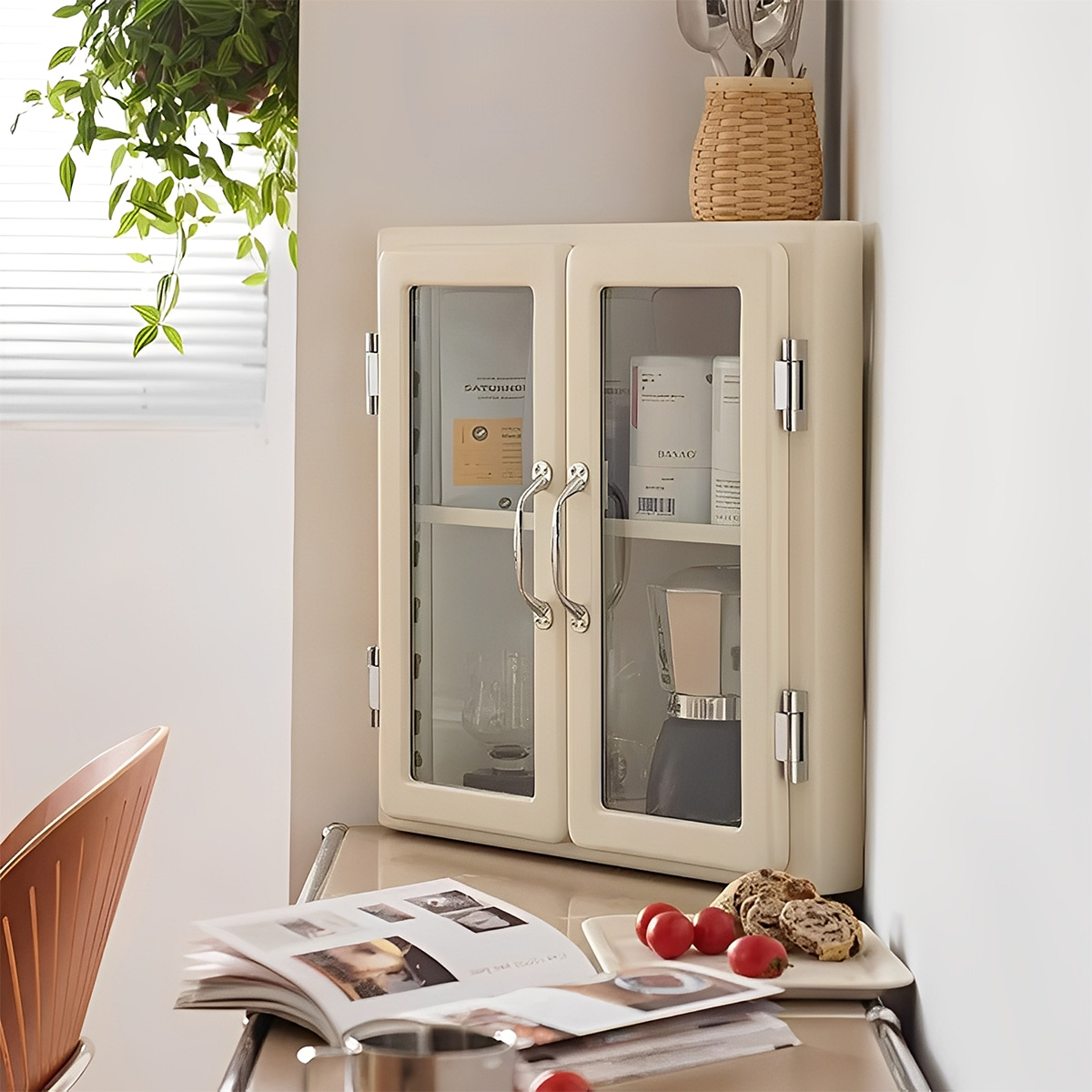 デザインコーナーキャビネット