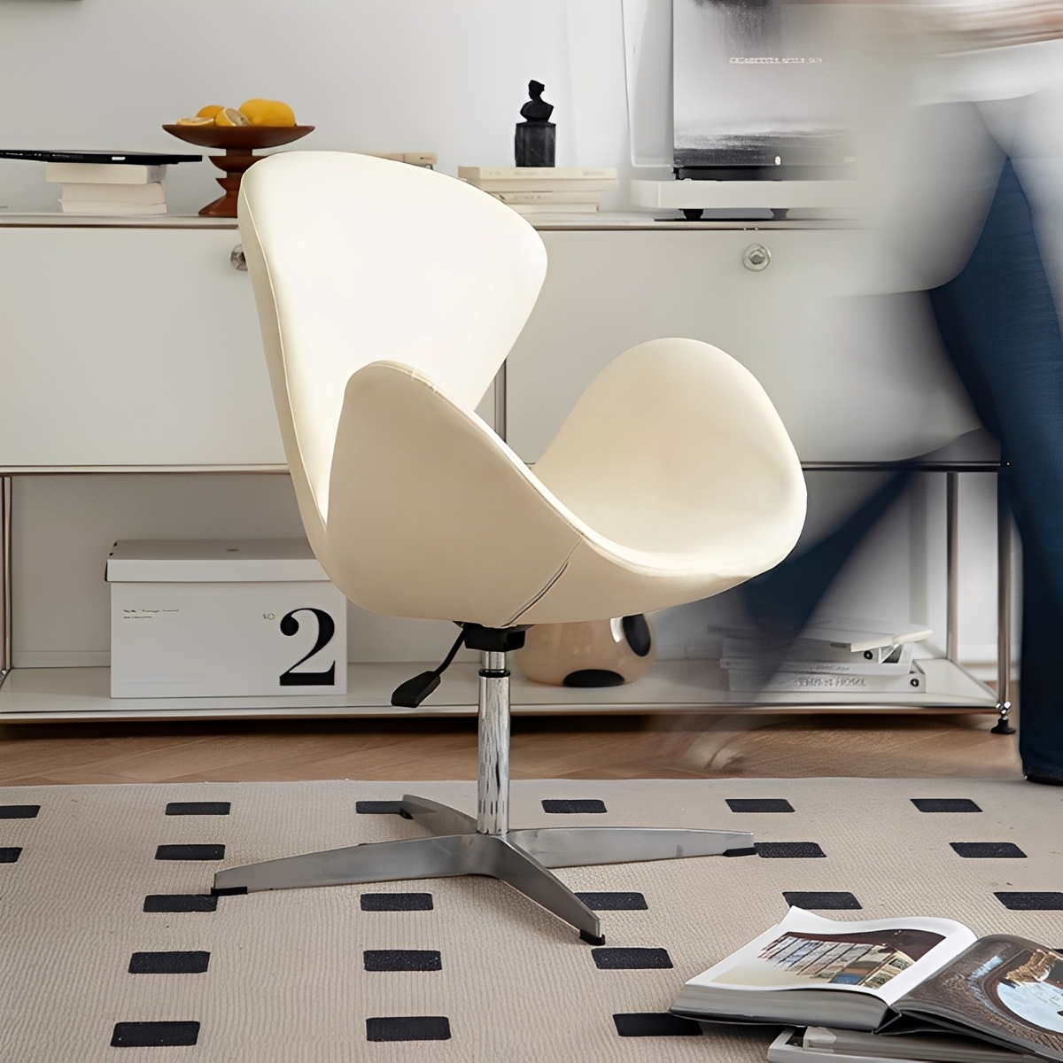 北欧風ラウンジチェア