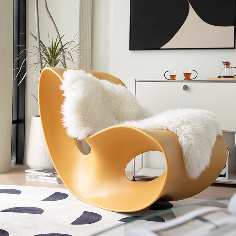 モダン風デザインロッキングチェア