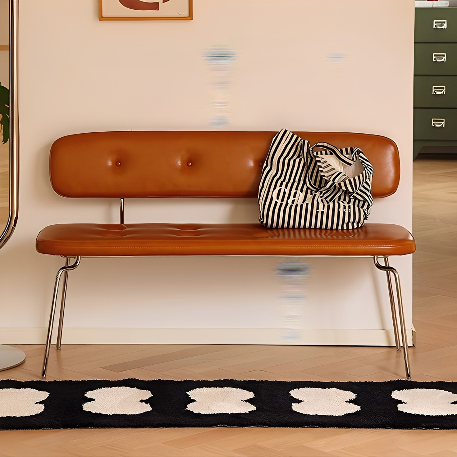 イタリアンレザーベンチ | 滑らかな質感と洗練された佇まいが魅力 – CAGUUU