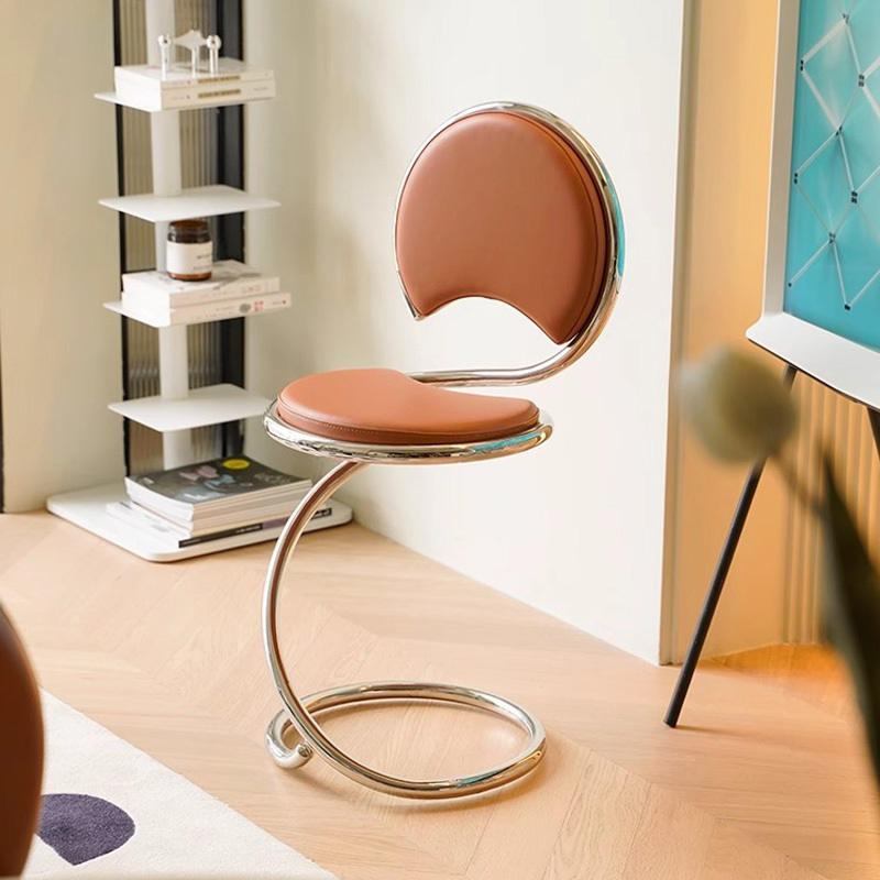 ヌメ革スパイラルチェア