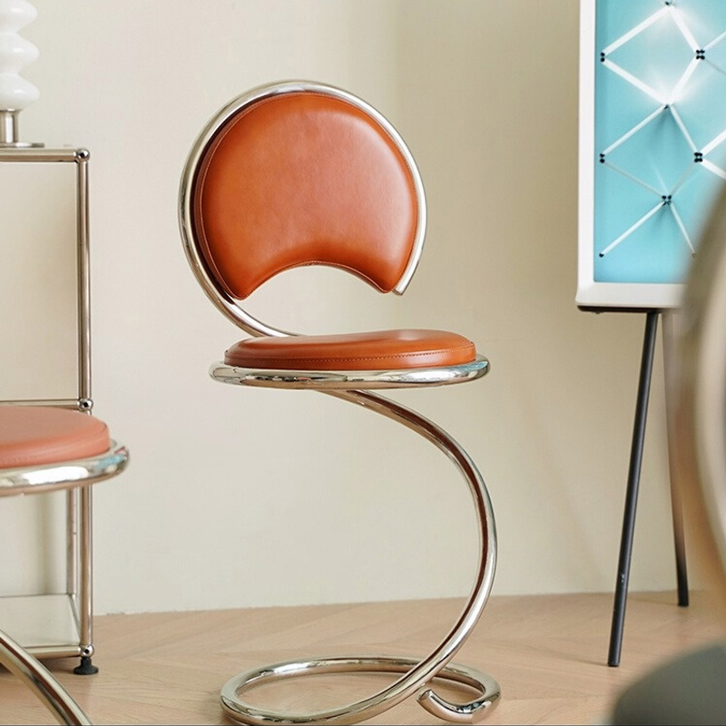 ヌメ革スパイラルチェア