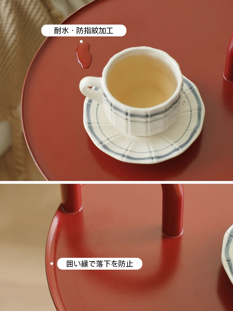 花崗岩ベースラウンドサイドテーブル