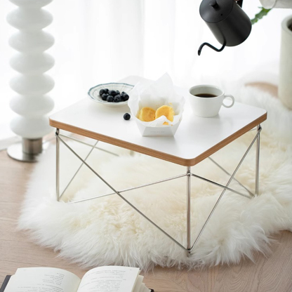 ステンレス製ホワイト多機能テーブル