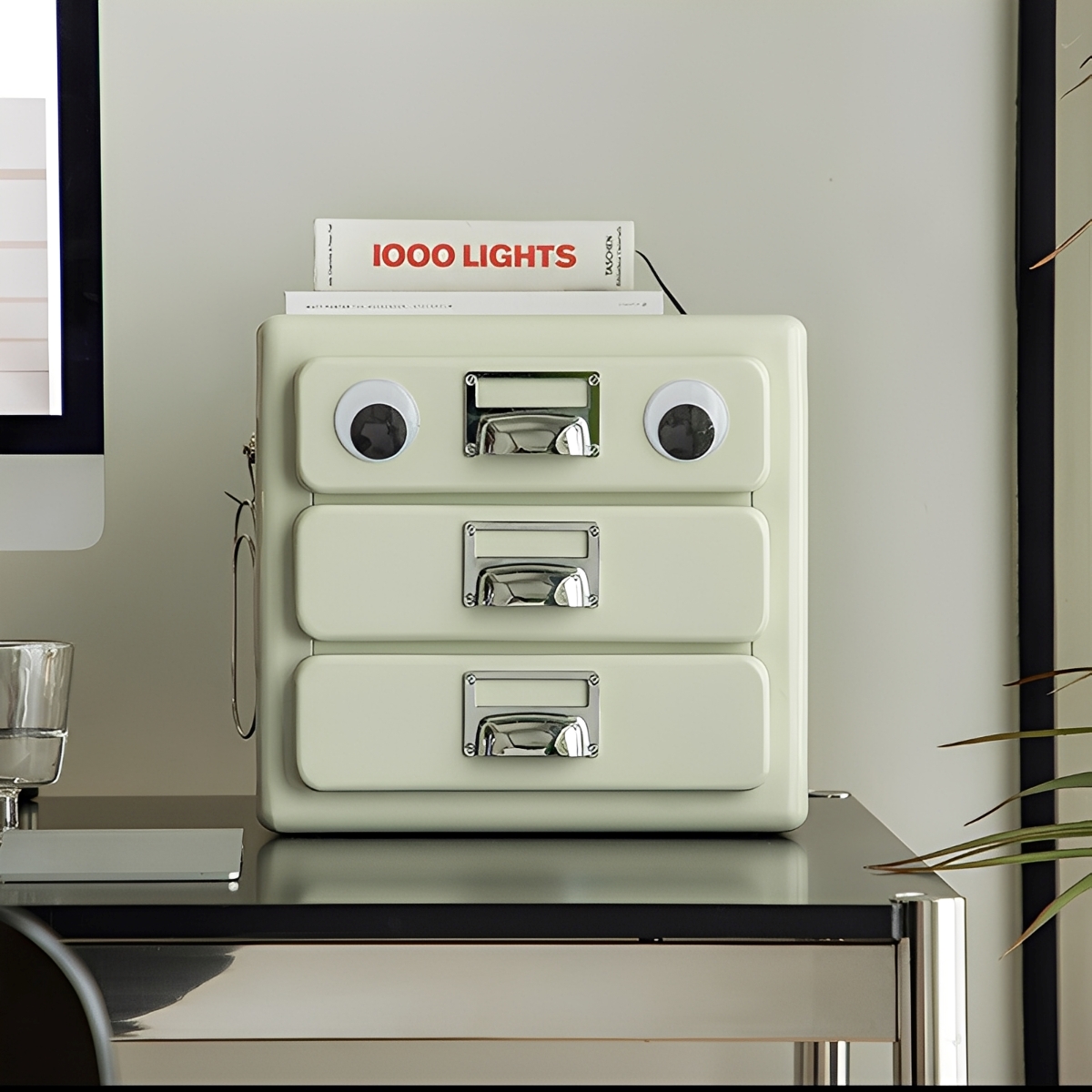 3段デスク収納ボックス