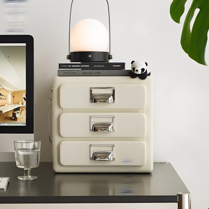 3段デスク収納ボックス