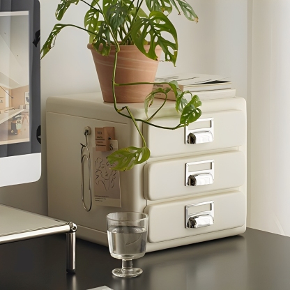 3段デスク収納ボックス