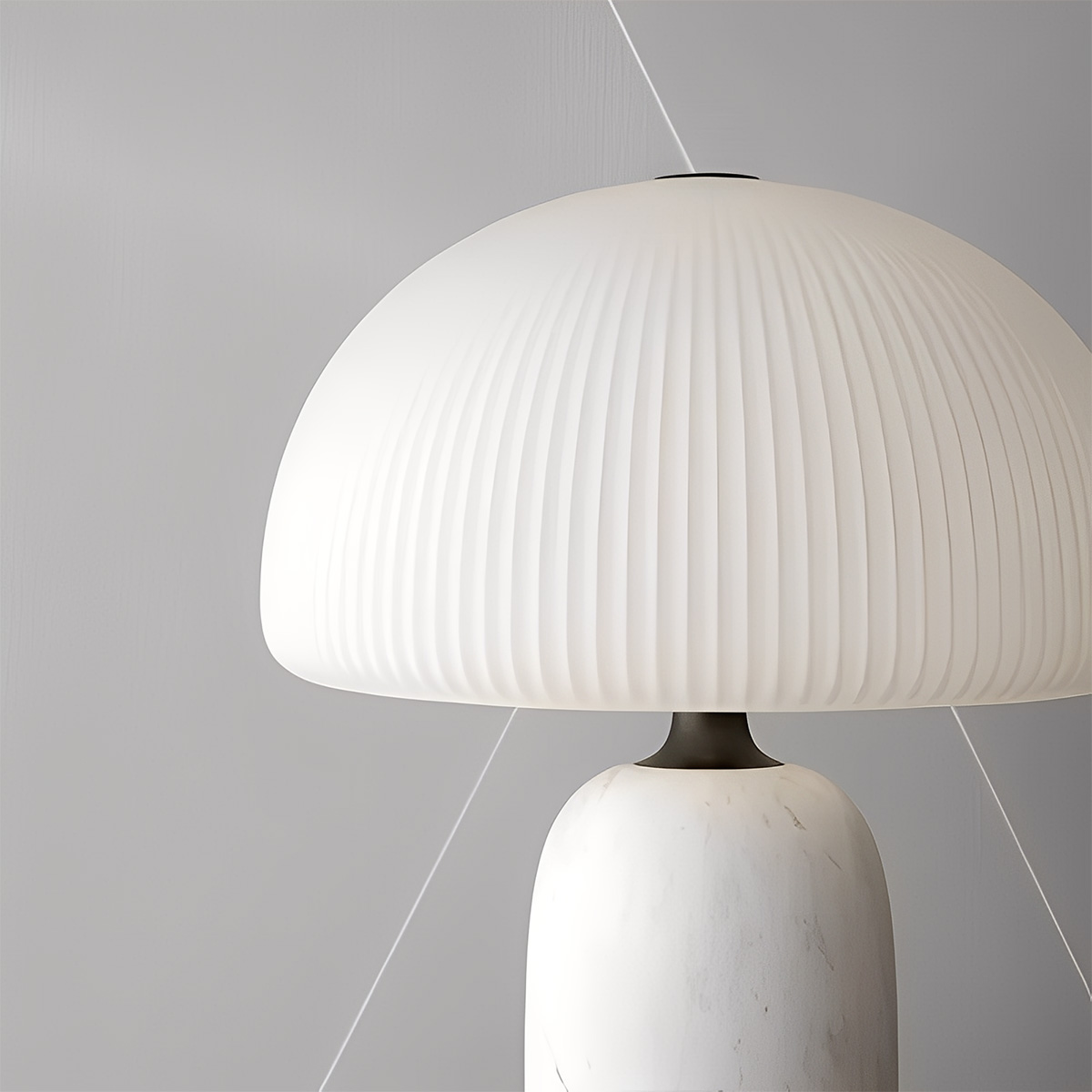 ポストモダンプリーツランプ