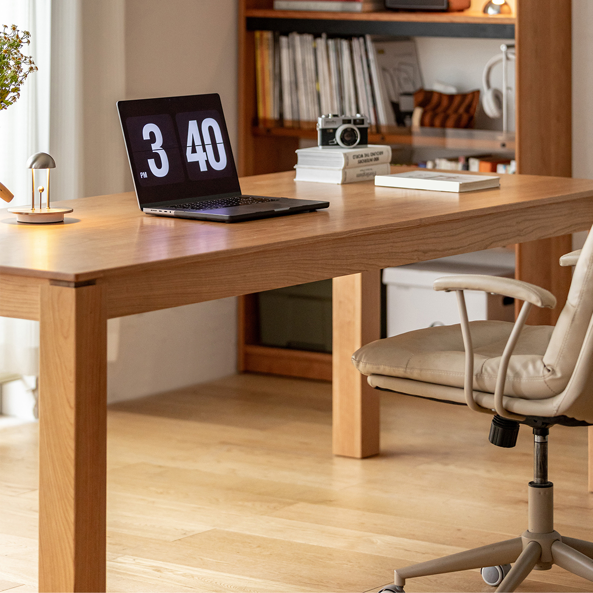 Woody Prime Cherry ワイドダイニングテーブル