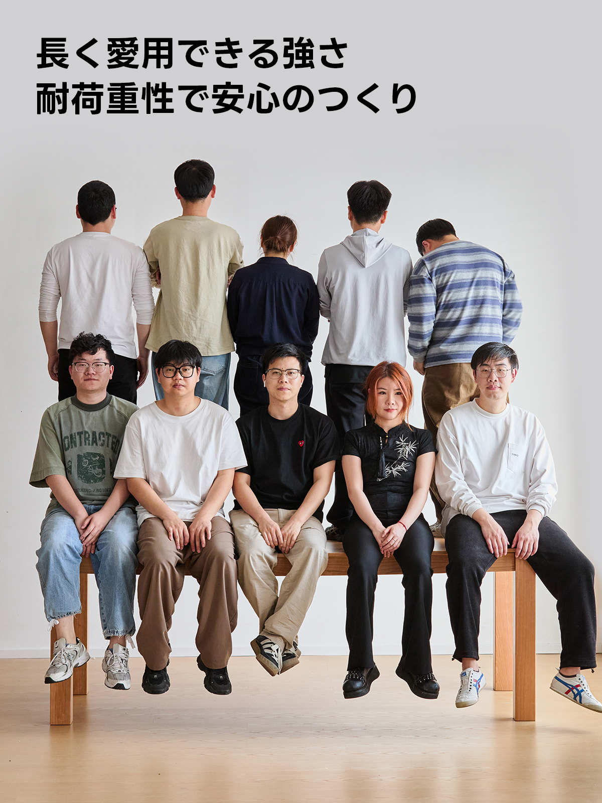 Woody Prime Cherry ワイドダイニングテーブル