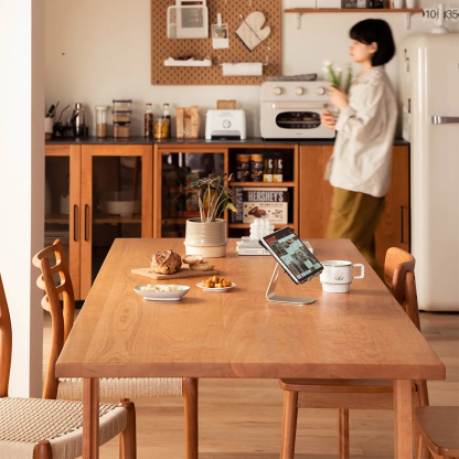 チェリーウッドロングダイニングテーブル – CAGUUU