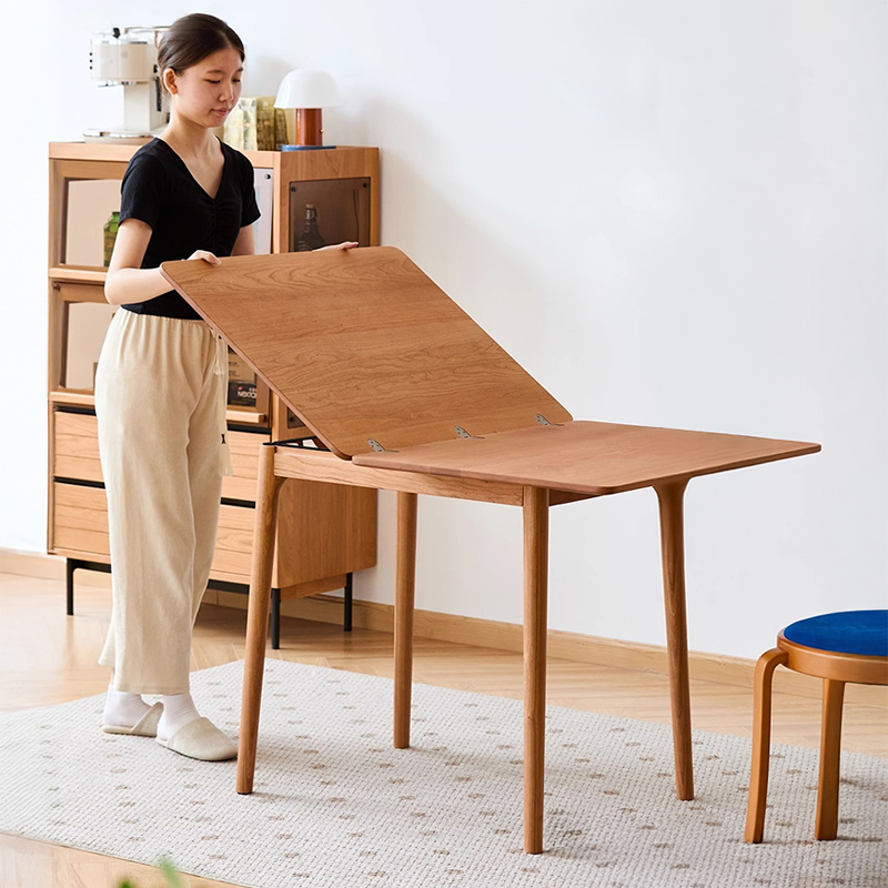 Woody Prime Cherry 天然木折り畳みテーブル