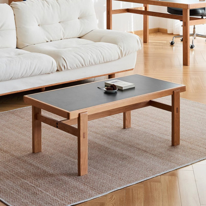 Woody Prime Cherry セラミックバイカラーローテーブル