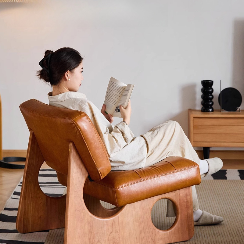 シリコンレザーソファチェア