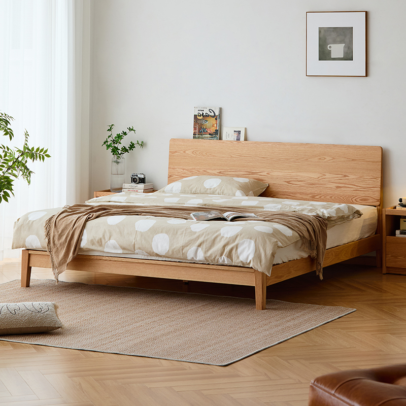 Woody Prime Oak シンプルベッド