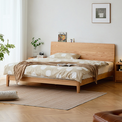 Woody Prime Oak シンプルベッド