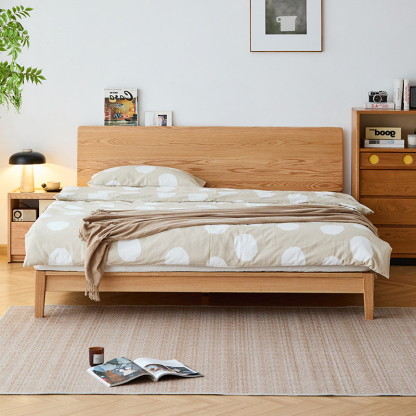 Woody Prime Oak シンプルベッド
