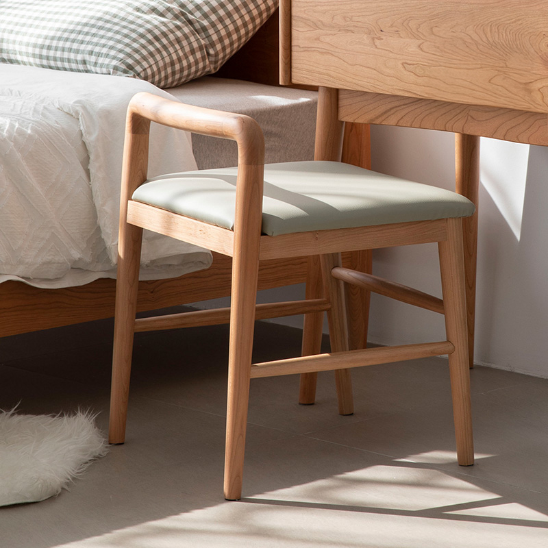 Woody Prime Cherry ナチュラルドレッサースツール