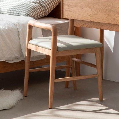 Woody Prime Cherry ナチュラルドレッサースツール