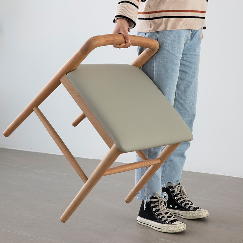 Woody Prime Cherry ナチュラルドレッサースツール