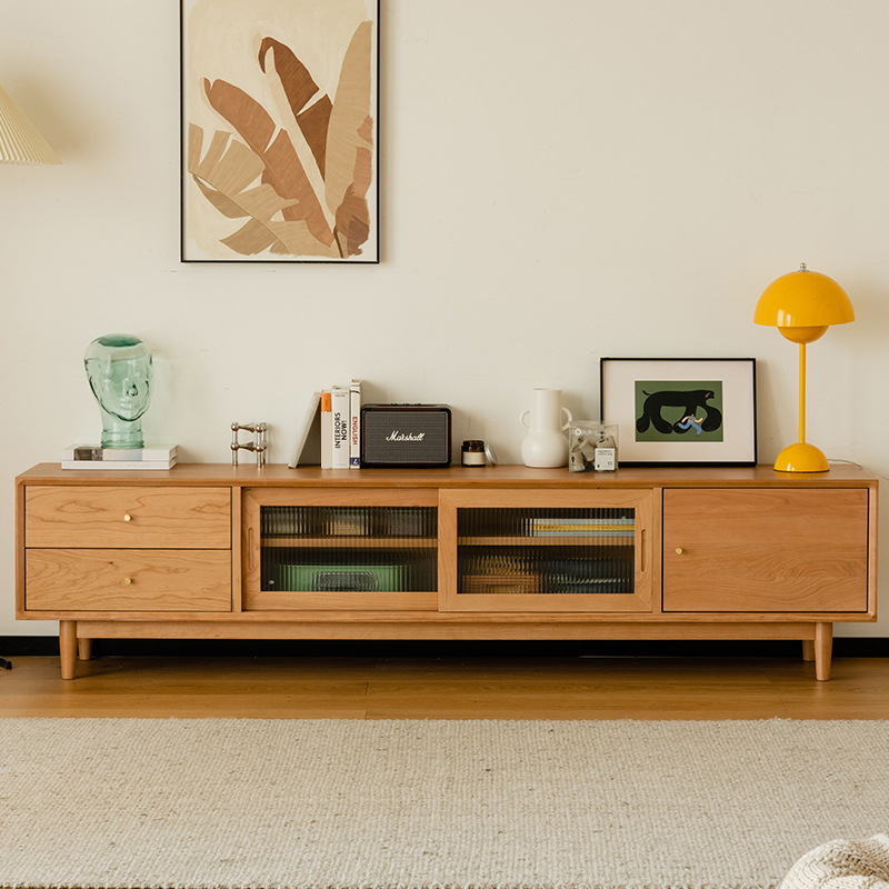 天然木キャビネット