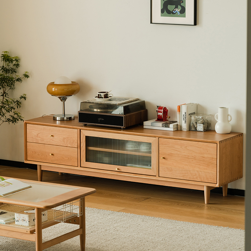 天然木キャビネット