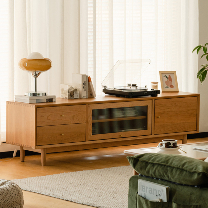 天然木キャビネット