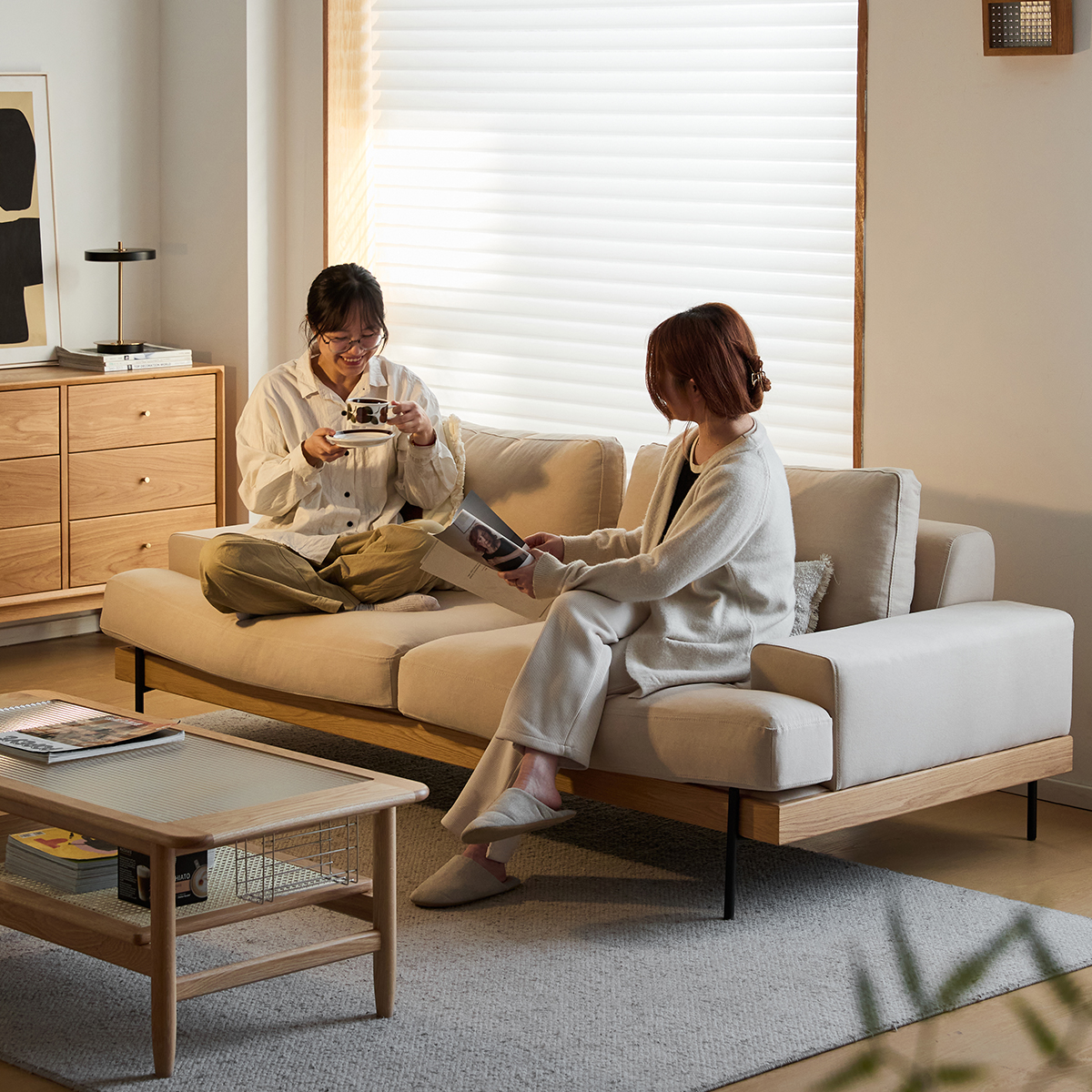 やまおさま専用 カーフソファ ソファ通販|CAGUUU公式|デザイン家具を低価格で実現