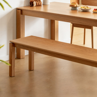 チェリーウッドダイニングベンチ