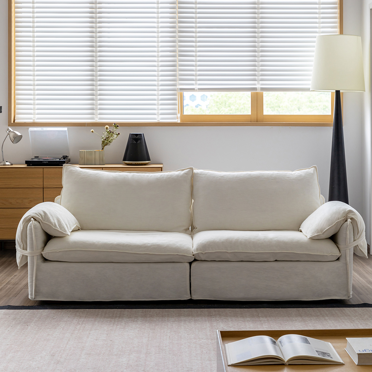 リラックスリビングソファ【カスタマイズ可】