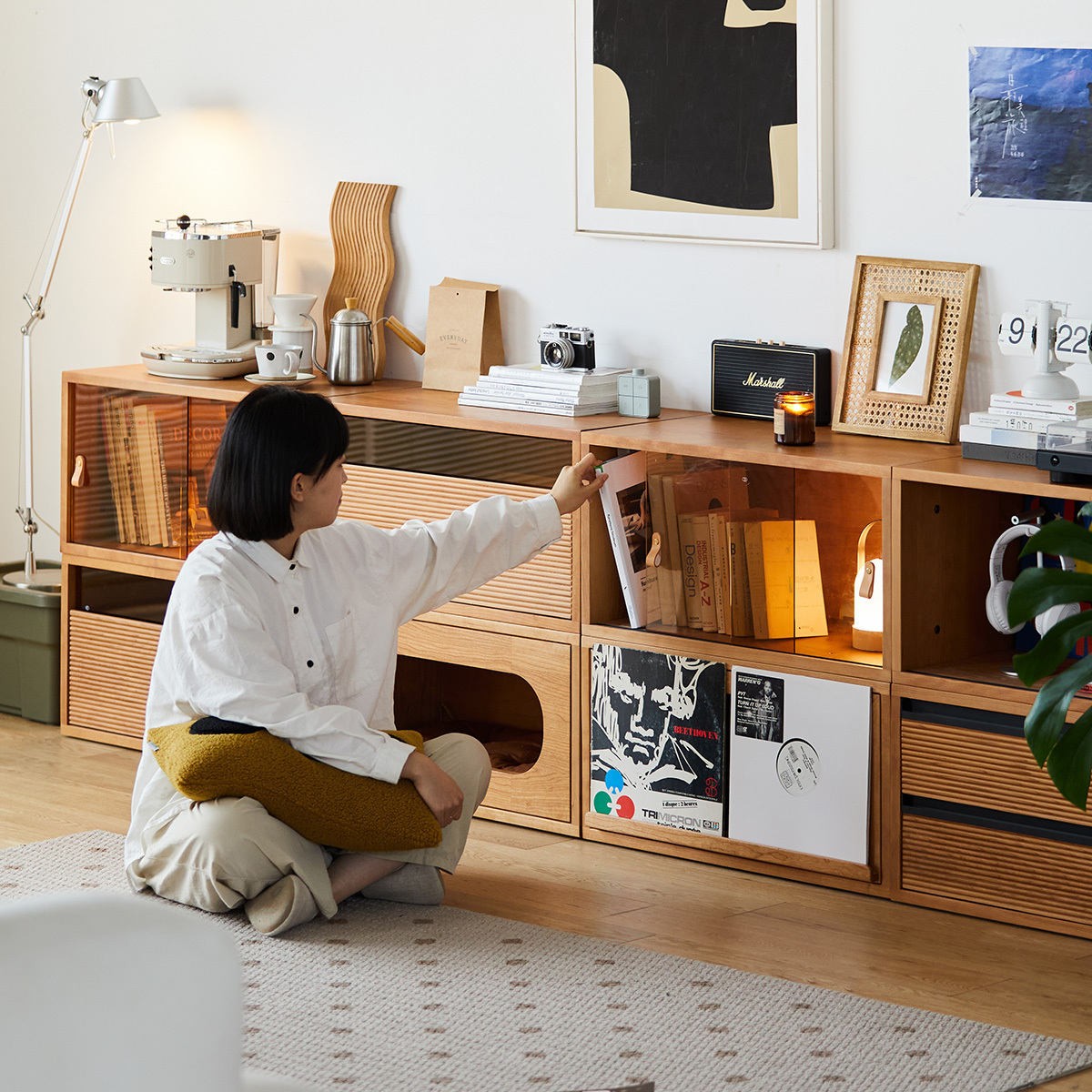 積み木組み合わせ棚