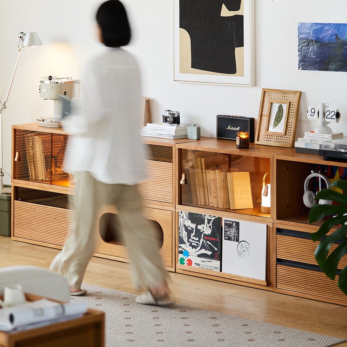 積み木組み合わせ棚