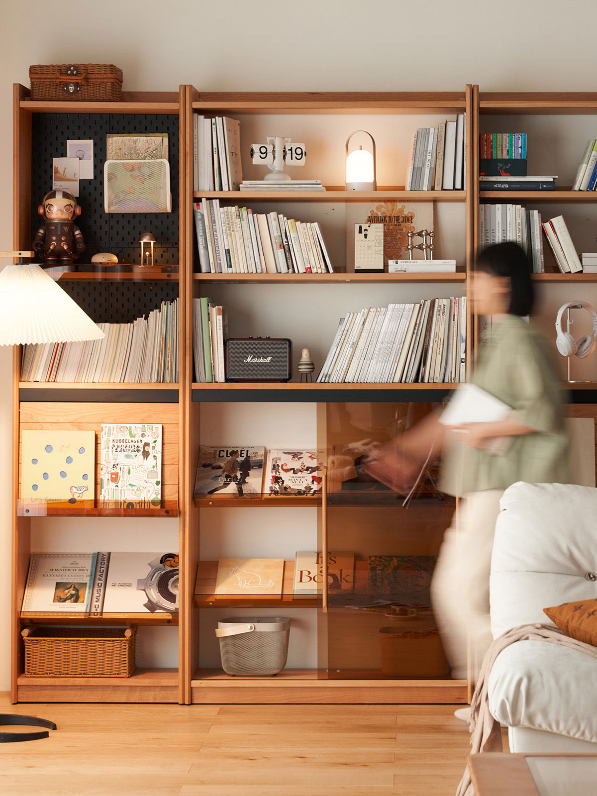 木製エンジェル Woody Prime Cherry 多機能木製ブックシェルフ – CAGUUU