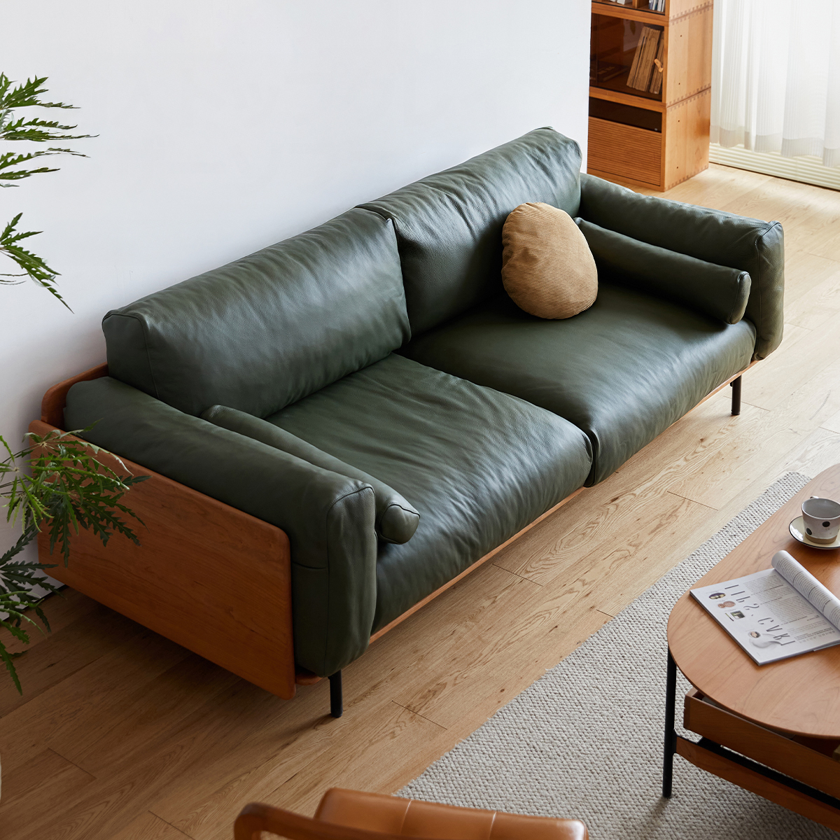 イタリア産本革(牛)のソファ-代官山のfederico homeで購入 イタリア産本革(牛)のソファ-代官山のfederico で購入