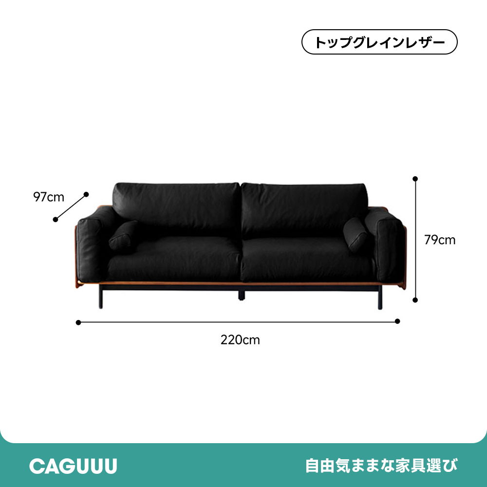 その他 rinasu バスク 3人掛けソファ キャンバス