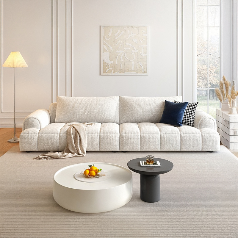 モダンラウンジコンフォートソファ | たっぷり座面で家族時間を