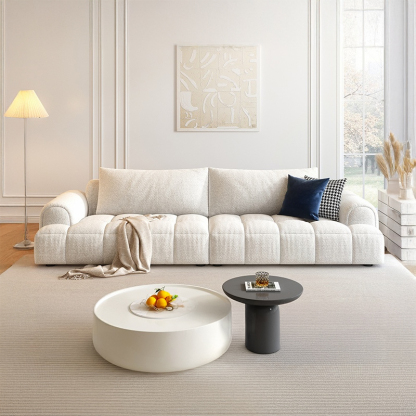 モダンラウンジコンフォートソファ | たっぷり座面で家族時間を